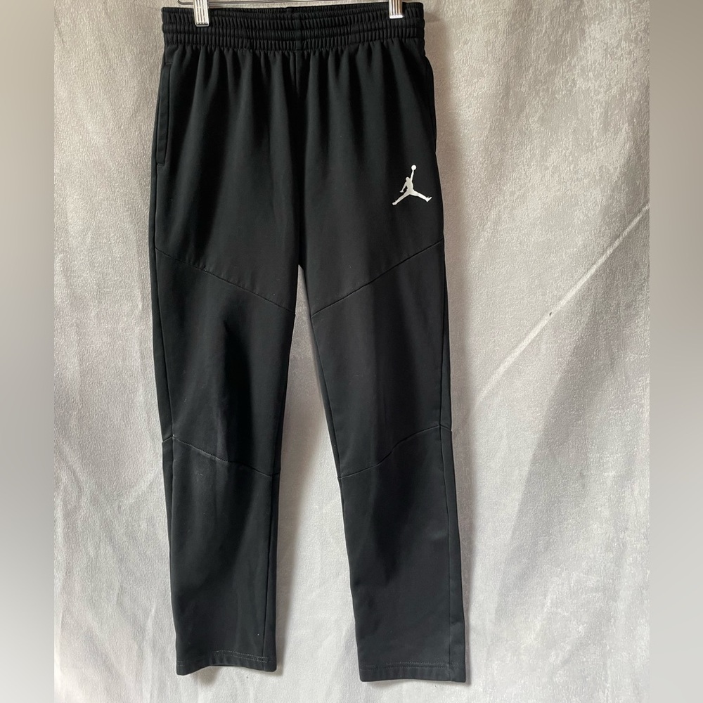 Jordan Black Joggers with Iconic Logo